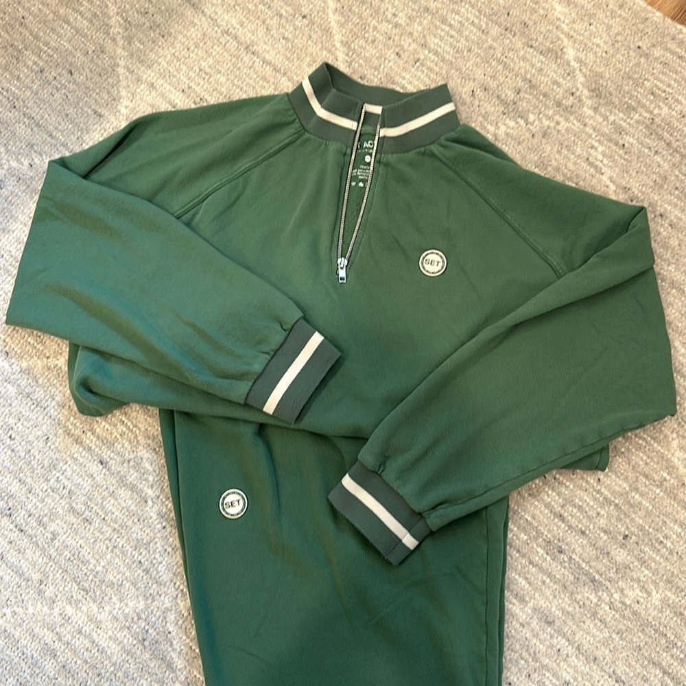SET ACTIVE LIGHTWEIGHT SWEATS QUARTER ZIP Sweathirt & sweatpants
